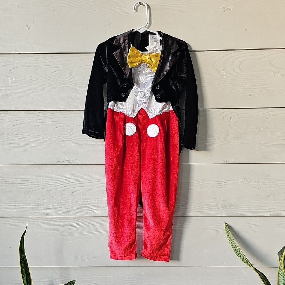Disney Mickey Mouse Red Black Yellow Costume